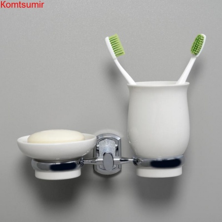 WasserKRAFT K-24126 Держатель стакана и мыльницы