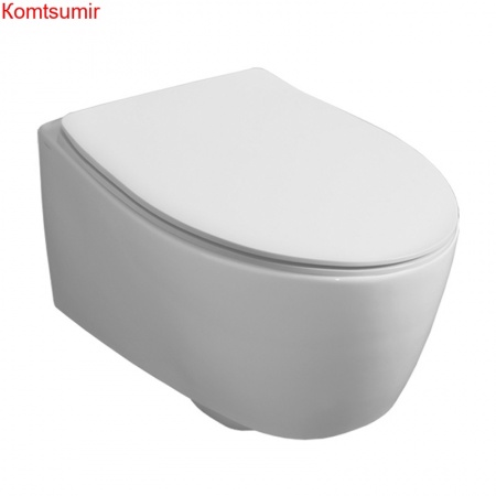 Унитаз подвесной Simas Lft Spazio 350х520х390 безободковый, с креплением F85, цвет белый (LFT18bi) Унитаз подвесной Simas Lft Spazio 350х520х390 безободковый, с креплением F85, цвет белый (LFT18bi)