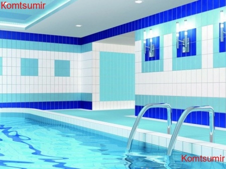 Коллекция Березакерамика Верона - плитка для бассейна 245x120 мм