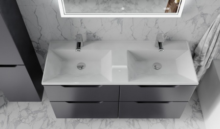 Тумба Wector 120 подвесная антрацит