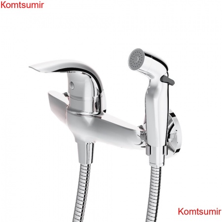 Damixa 318000000 Eclipce смеситель с гигиеническим душем, хром Damixa 318000000 Eclipce смеситель с гигиеническим душем, хром