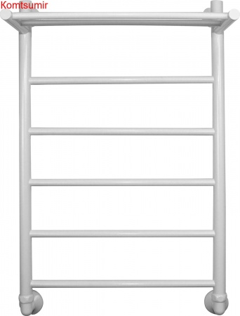 Полотенцесушитель водяной Двин F 80/50 1" - 1/2" белый