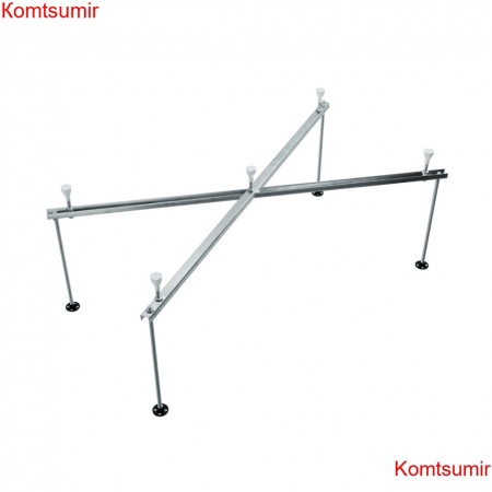 Каркас усиленный для прямоугольных ванн 170-190х75-90 универсальный 5 опор