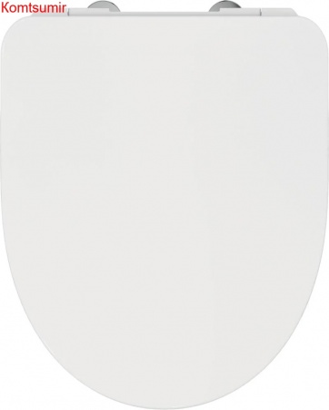 Сидение с крышкой для унитаза Ideal Standard i.life A с функцией плавного закрытия, дюропласт, с функцией fast fix (легкосъемное) (T467601) Сидение с крышкой для унитаза Ideal Standard i.life A с функцией плавного закрытия, дюропласт, с функцией fast fix (легкосъемное) (T467601)