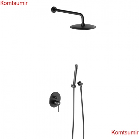 Damixa 936520300 Scandinavian Pure встраиваемая душевая система со смесителем для душа, черный Damixa 936520300 Scandinavian Pure встраиваемая душевая система со смесителем для душа, черный