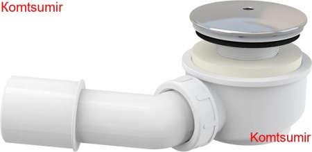 Сифон для поддона AlcaPlast A471CR-60 хром