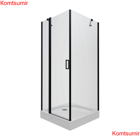 Душевое Ограждение Triton Йота-Блэк 90*90