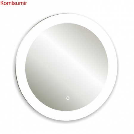 Зеркало AZARIO Перла круглое, сенсорный выключатель