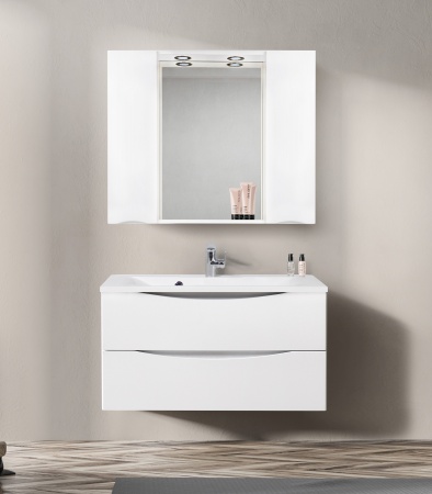 Шкаф подвесной BelBagno MARINO-SPC-1000/750-2A-BL-P Шкаф подвесной BelBagno MARINO-SPC-1000/750-2A-BL-P