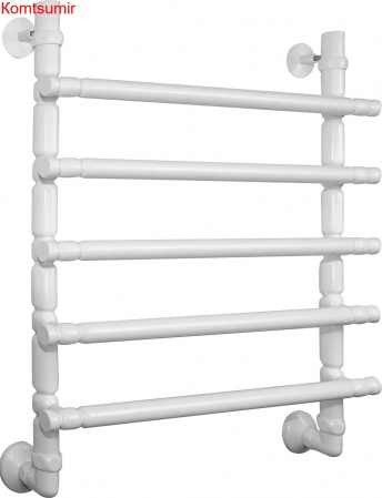 Полотенцесушитель водяной Двин Bubble 3 60/50 1"-3/4"-1/2" белый