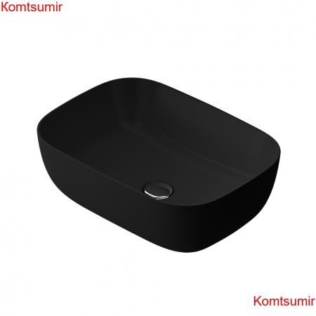 M8FWCC10450BM Func Раковина накладная, прямоугольник, 45 см, цвет черный матовый