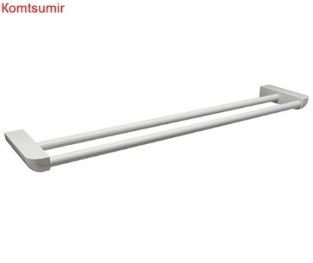 WasserKRAFT Kammel K-8340WHITE Держатель полотенец двойной