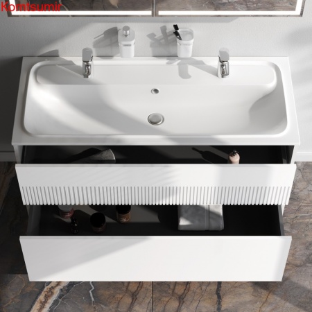 M8FFUX1202WM Func, База 2 ящика (push-to-open), 120 см, цвет белый матовый