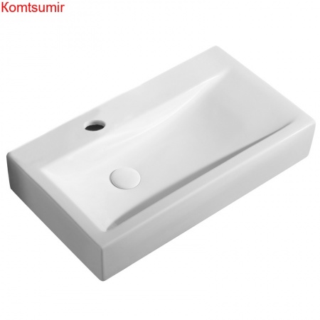 Раковина Azario 66х37.5х12.5 накладная, белая (AZ-4310)