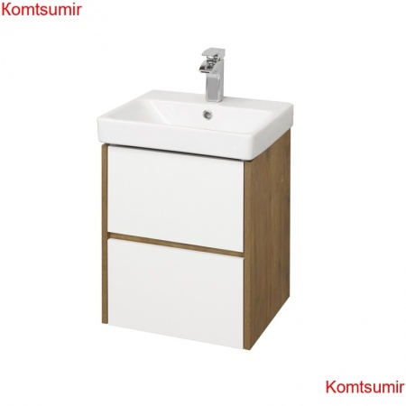 Тумба под раковину AQUATON Сканди 45 подвесная, Дуб Рустикальный (1A251601SDZ90)