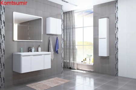 Шкаф подвесной AQUATON Шерилл двухстворчатый, белый (1A206603SH010)