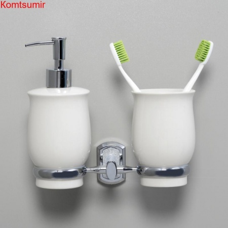 WasserKRAFT K-24189 Держатель стакана и дозатора