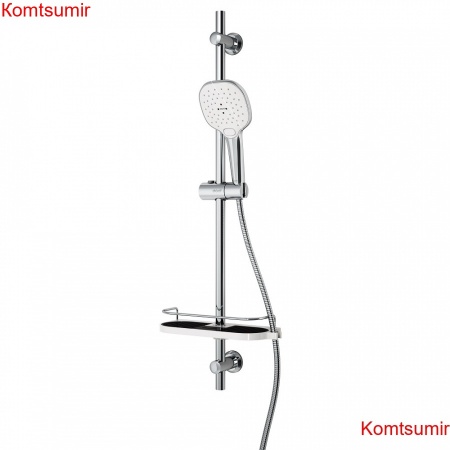 Dorff D0140000 Prime душевой комплект, ручной душ 5 функций, стойка 600 мм, шланг 175 мм Dorff D0140000 Prime душевой комплект, ручной душ 5 функций, стойка 600 мм, шланг 175 мм