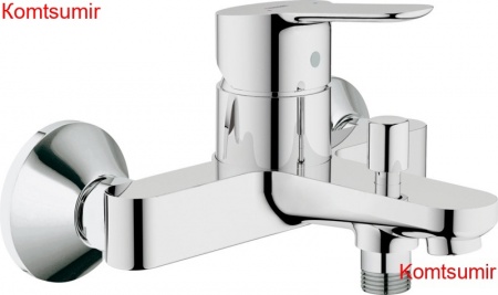 Смеситель для ванны BauEdge, хром 23334000