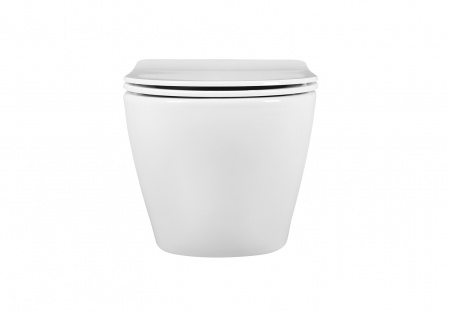 Унитаз подвесной безободковый AQUATEK ЕВРОПА AQ1901-00 525*360*320 мм, горизонтальный выпуск, тонкое сиденье с механизмом плавного закрывания, крепеж Унитаз подвесной безободковый AQUATEK ЕВРОПА AQ1901-00 525*360*320 мм, горизонтальный выпуск, тонкое сиденье с механизмом плавного закрывания, крепеж