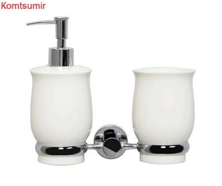 WasserKRAFT K-24289 Держатель стакана и дозатора