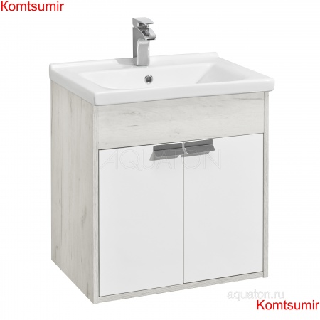 Тумба под раковину AQUATON подвесная, дуб крафт (1A237301FAX10) Тумба под раковину AQUATON подвесная, дуб крафт (1A237301FAX10)