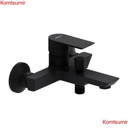 Damixa 471000300 Apollo Смеситель для ванны и душа, черный