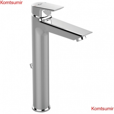 Смеситель для раковины - чаши Ideal Standard Tesi керамический картридж, с донным клапаном, хром (A6573AA)