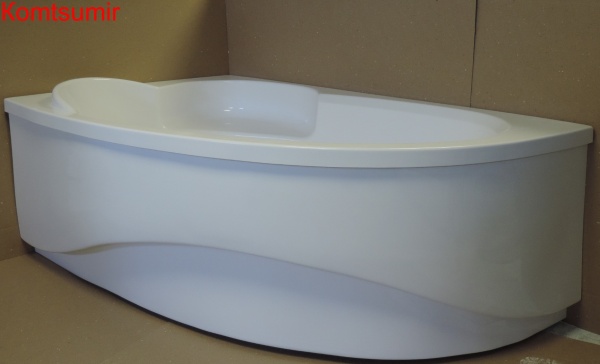 Ванна из искусственного камня Сastone Диана L/R 159x98