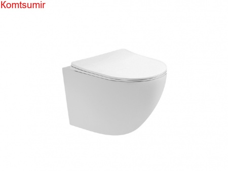 Унитаз-компакт безободковый Aquatek ЕВРОПА AQ1900T-00, 490*360*320 мм, смыв TORNADO, горизонтальный выпуск, тонкое сиденье с механизмом плавного закрывания, крепеж Унитаз-компакт безободковый Aquatek ЕВРОПА AQ1900T-00, 490*360*320 мм, смыв TORNADO, горизонтальный выпуск, тонкое сиденье с механизмом плавного закрывания, крепеж