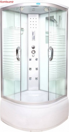 Душевая кабина 100х100х215 Водный Мир ВМ-8808-100