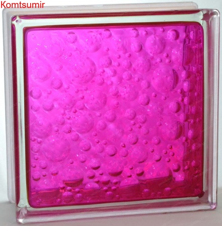 Стеклоблоки Vitrablok окрашенные внутри (Чехия)