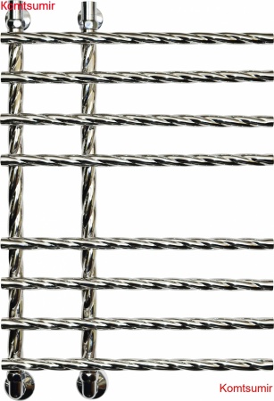 Полотенцесушитель водяной Двин L braid 80/15/55 1"-3/4"-1/2"