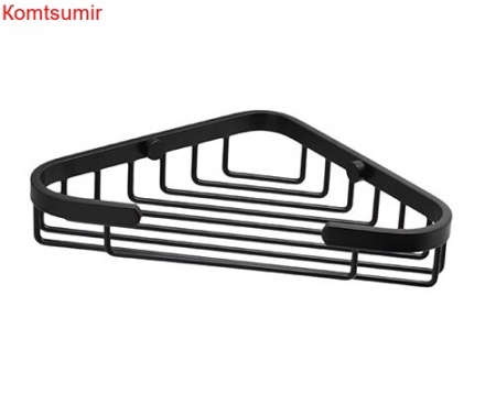 WasserKRAFT K-733BLACK Полка металлическая