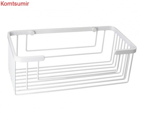 WasserKRAFT K-711WHITE Полка металлическая