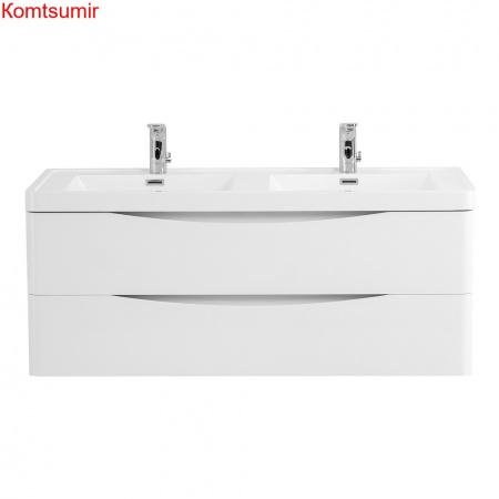 База под раковину подвесная BelBagno ANCONA-N-1200-2C-SO-2-BL Bianco Lucido