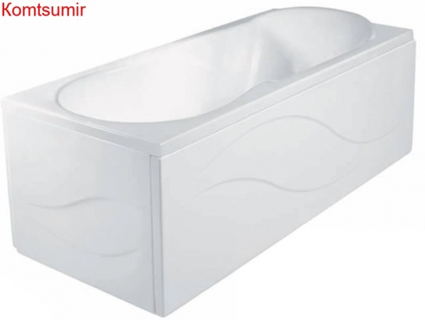 Ванна акриловая Santek Каледония прямоугольная 170х75, белая