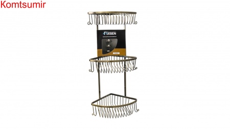 Полка угловая трехэтажная Fixsen FX-858-3