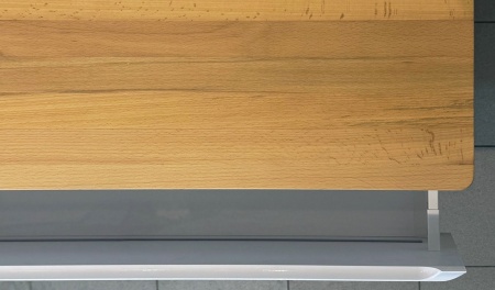 Тумба Solis new 100 подвесная Белая