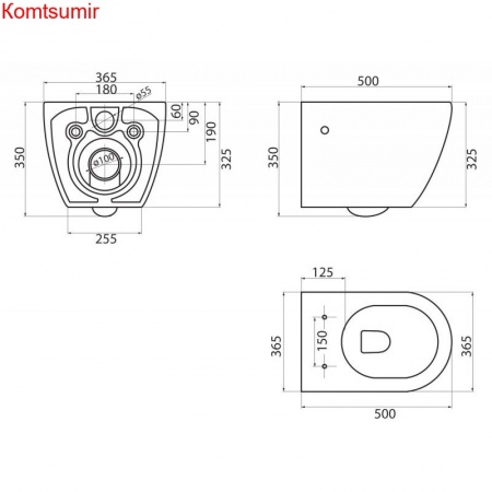 Подвесной унитаз BelBagno Sfera-R BB513CH
