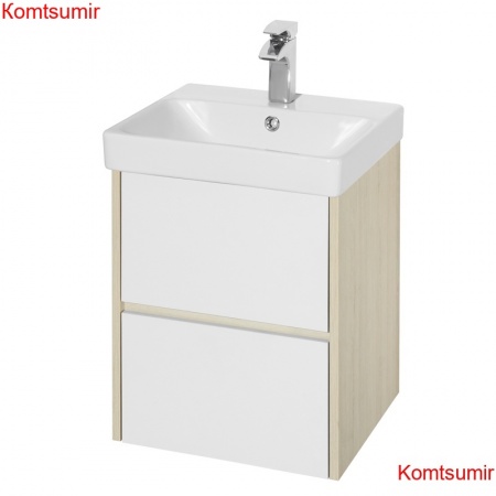 Тумба под раковину AQUATON Сканди 45 подвесная, дуб верона (1A251601SDB20)