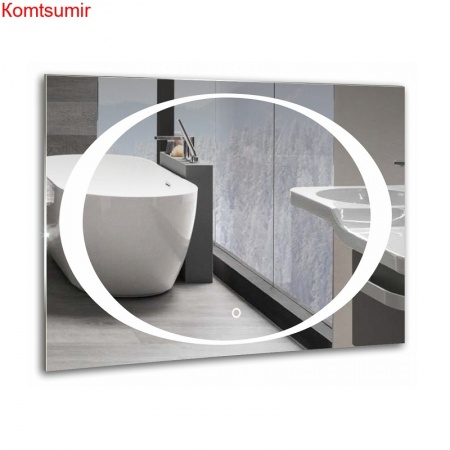 Зеркало AZARIO Спейс 915*685, LED-подсветка, сенсорный выключатель