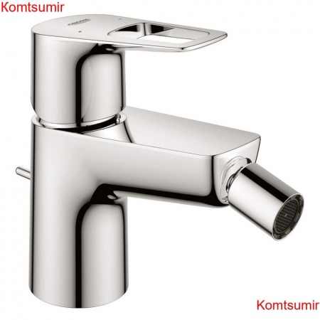 Смеситель для биде GROHE Start Loop, EcoJoy, рычажный донный клапан, хром (23352001)