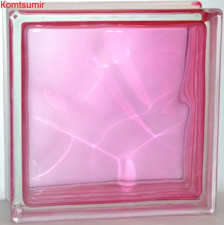 Стеклоблоки Vitrablok окрашенные внутри (Чехия)