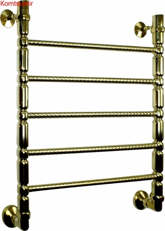 Полотенцесушитель водяной Двин Bubble 2 60/50 1"-1/2" золотой хром