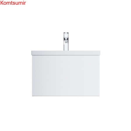 M90FHX06021WG GEM, База под раковину, подвесная, 60 см, 1 ящик push-to-open, цвет: белый, глянец