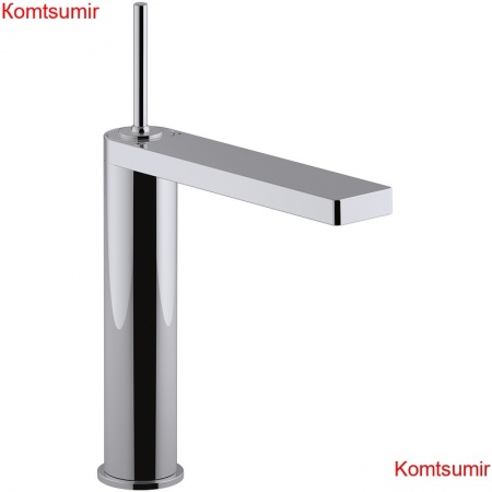 Смеситель для раковины-чаши Jacob Delafon Composed с донным клапаном, хром (E73053-CP)