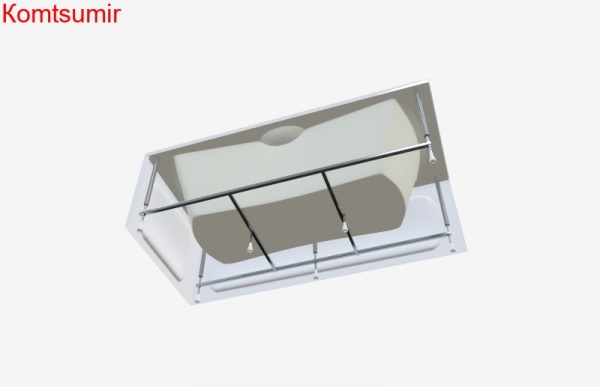 Акриловая ванна 1Marka AGORA 170x75