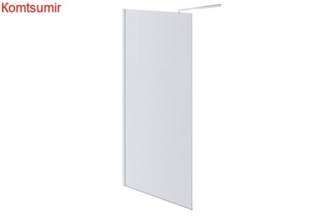 Aquatek Душевая перегородка Walk in с держателем 200х100, хром