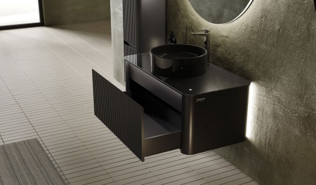 Тумба Lumino 100 подвесная Антрацит